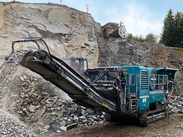BACKENBRECHER – POWERSCREEN PT330