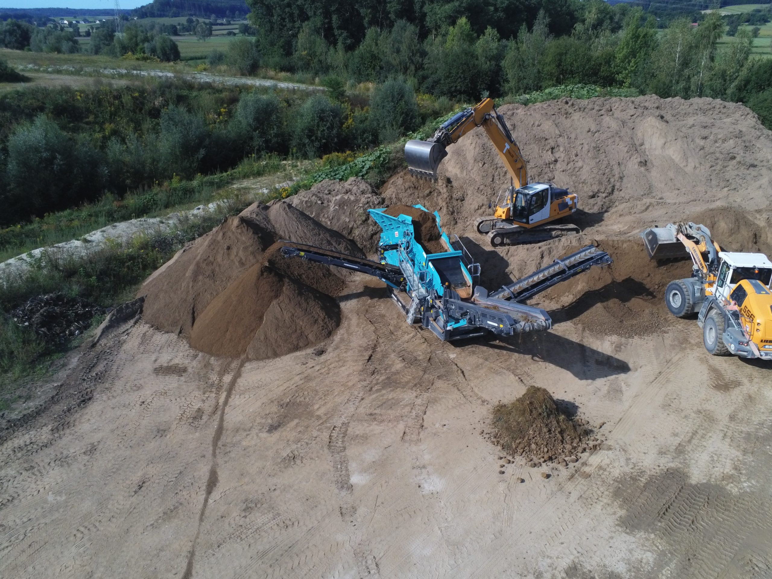 SCHWERLASTSIEBANLAGE - POWERSCREEN WARRIOR 1400X
